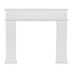 ID MARKET Console manteau de cheminée décorative avec rangements