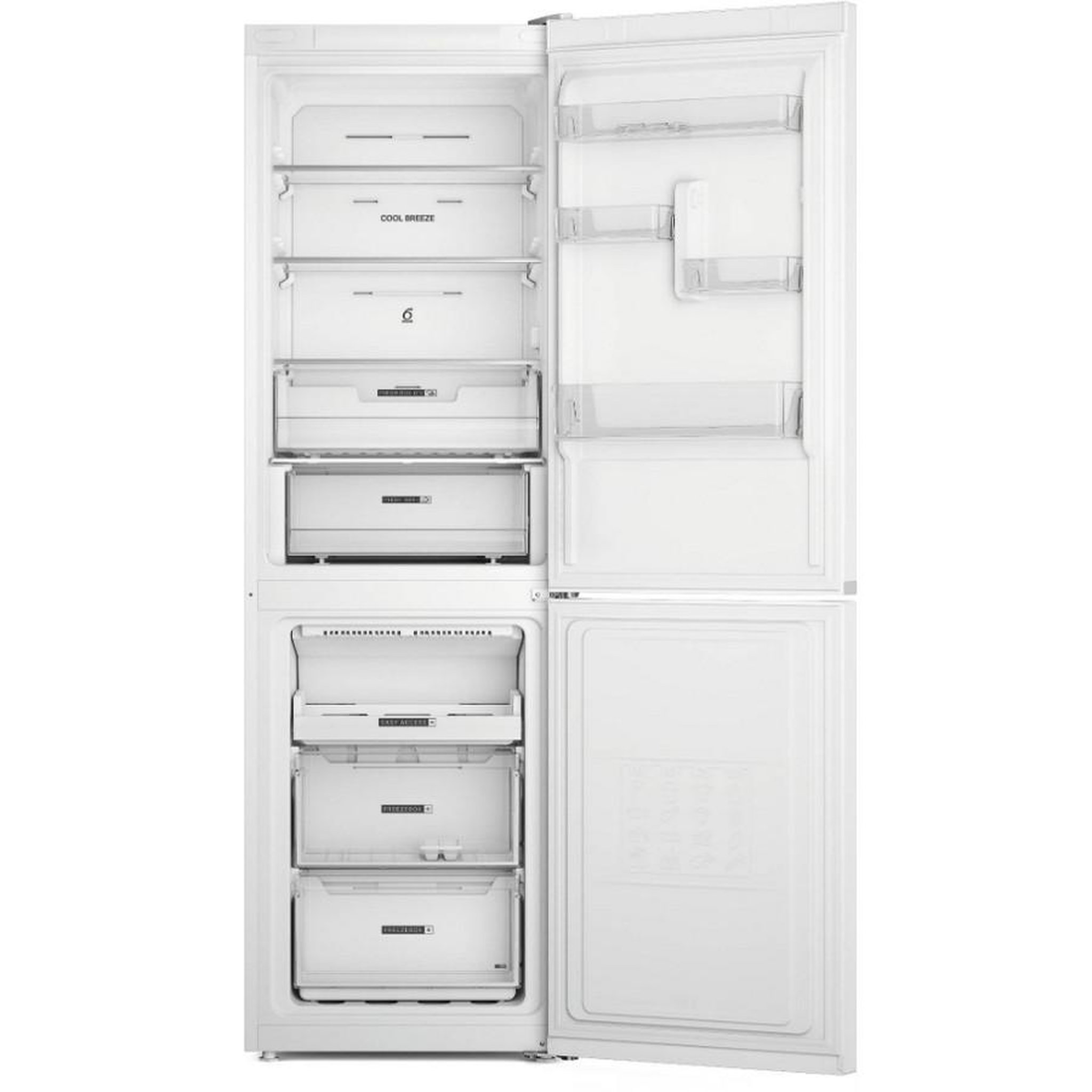 Voir la diapositive 3 : Whirlpool Réfrigérateur combiné 60cm 335l nofrost - w7x82ow