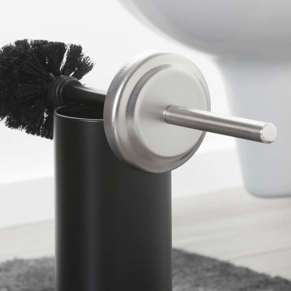 SEALSKIN Sealskin Porte-brosse et brosse de toilette Acero Noir 361730519