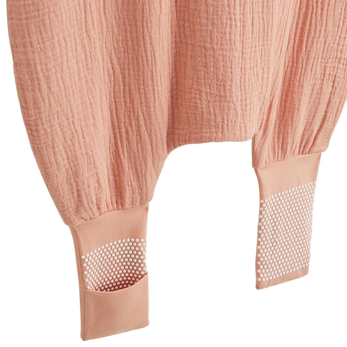 Petit Béguin Turbulette d'été en gaze de coton avec pieds retroussables Mindanao