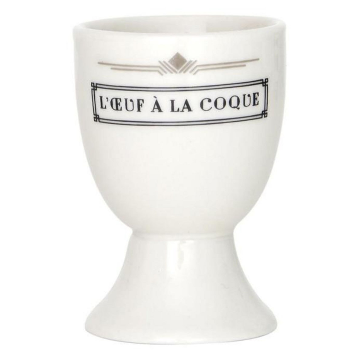 Paris Prix Coquetier en Porcelaine  Grand Hôtel  7cm Blanc