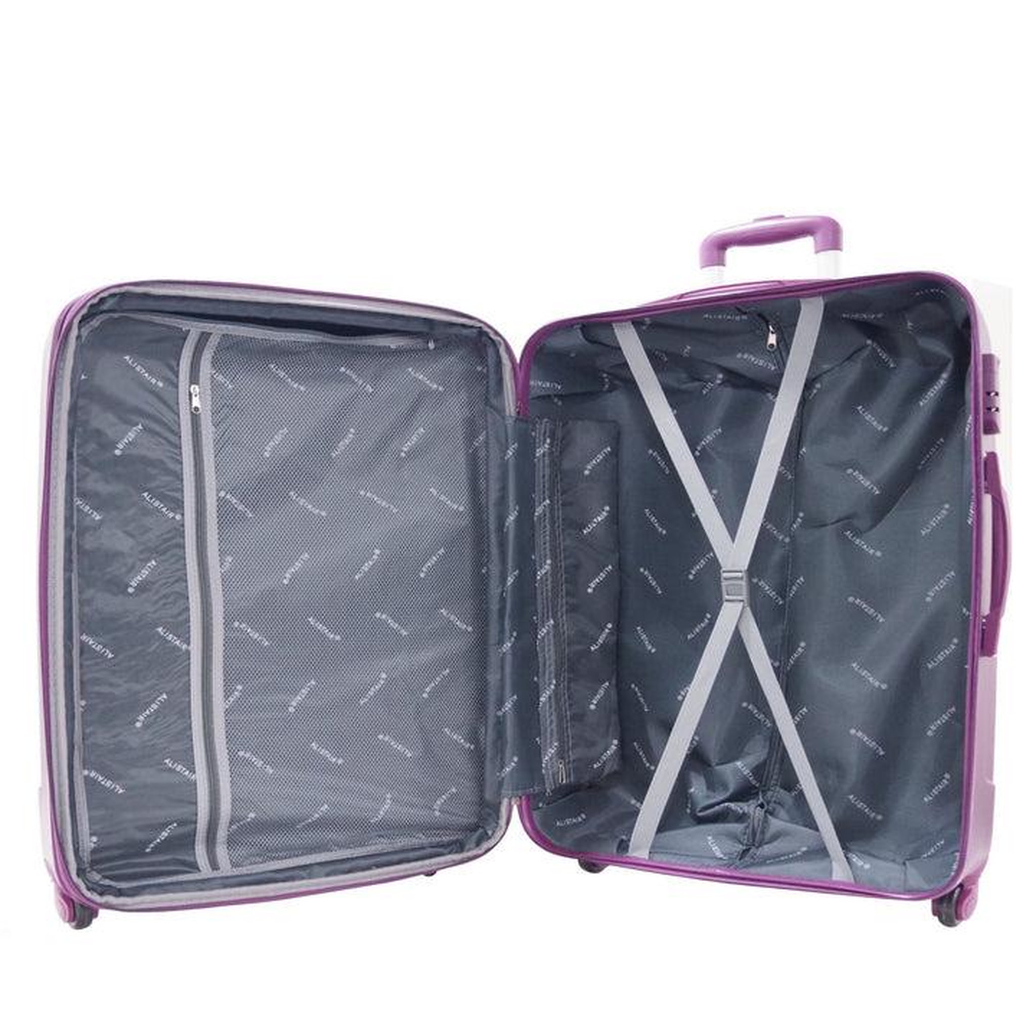 Voir la diapositive 4 : Alistair Valise grande taille Alistair - Collection Airo - 4 roues - ABS ultra résistant
