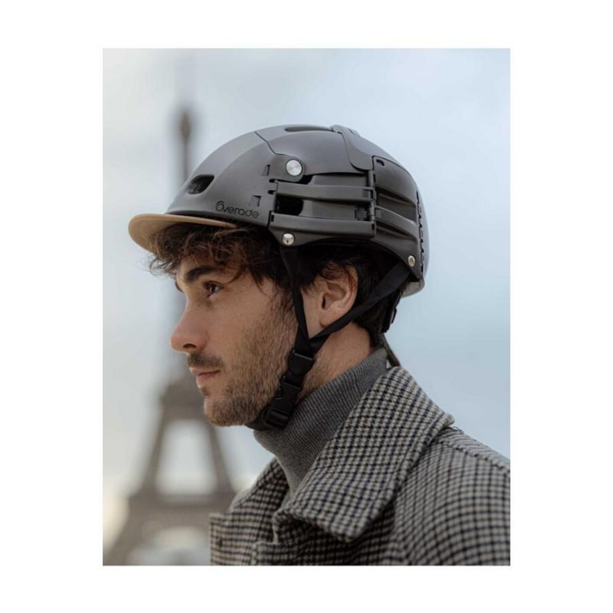 Overade Casque vélo Overade PLIXI TITANIUM GREY S M