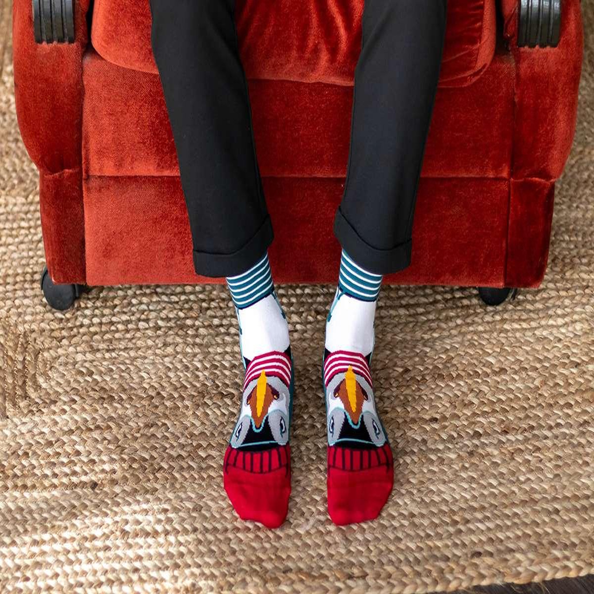 Voir la diapositive 4 : PIRIN HILL Chaussettes en bambou kaira le bécasseau