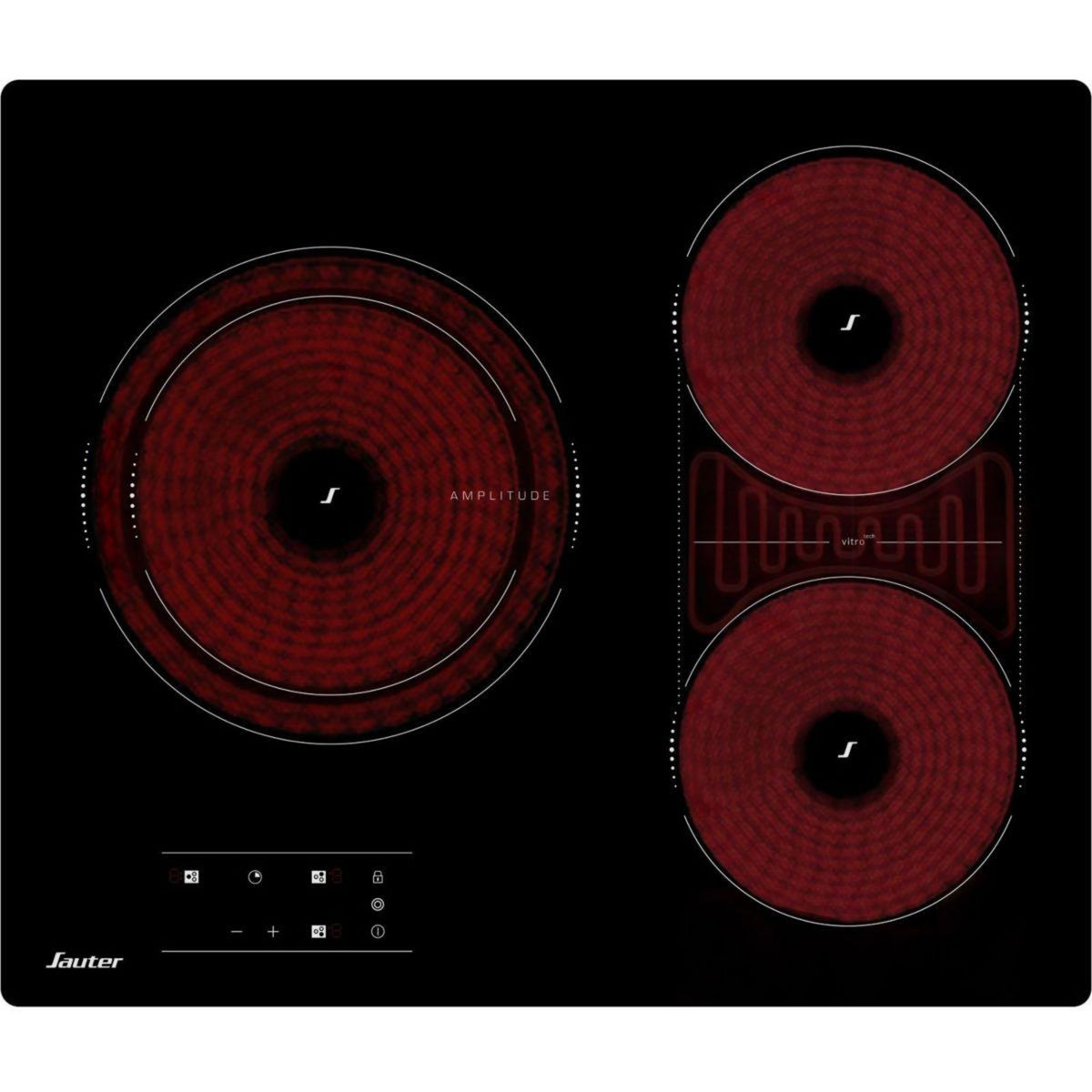 Sauter Plaque vitrocéramique SPV264HB Horizone
