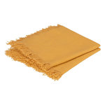 ATMOSPHERA Lot de 2 Serviettes de Table  Maha  40x40cm Jaune