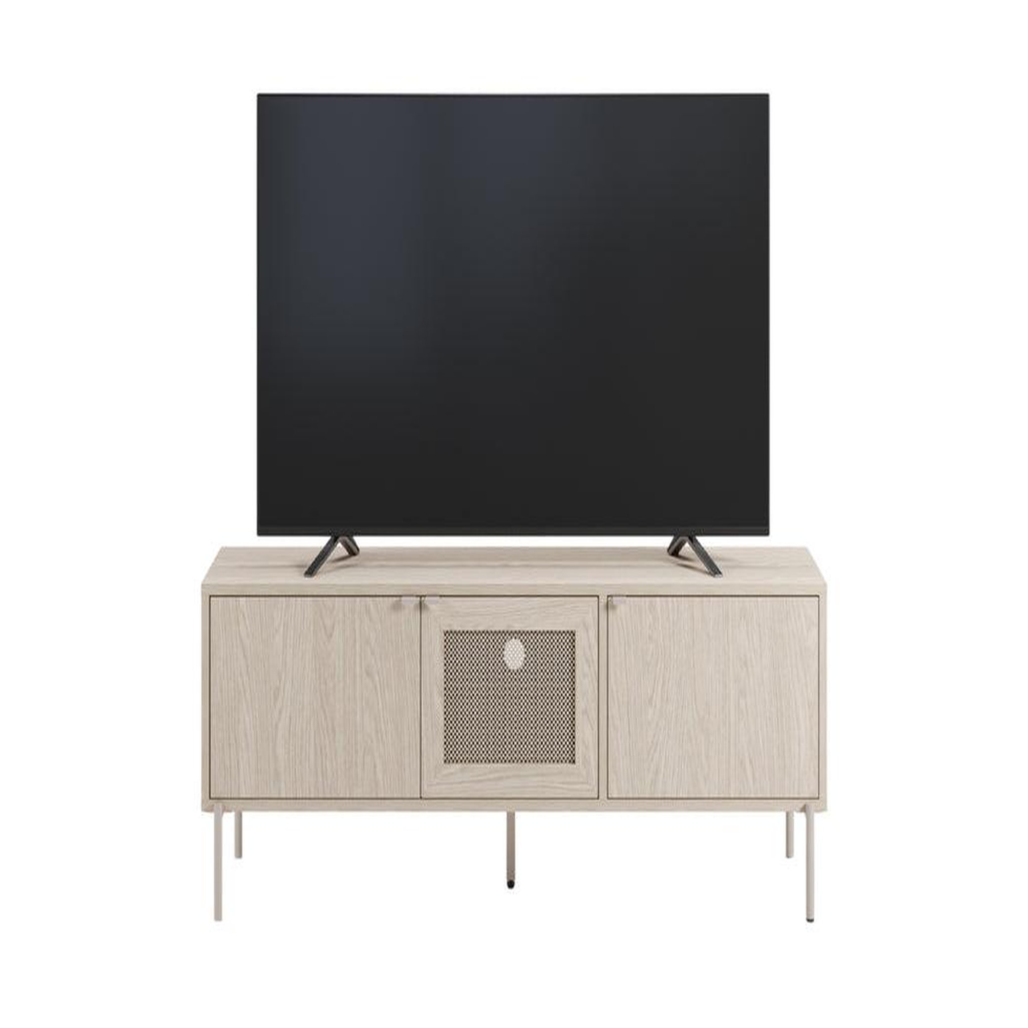 Voir la diapositive 6 : CASANOVA PARIS Vira - meuble tv 140cm en mélamine beige