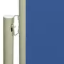 VIDAXL Auvent lateral retractable de patio 140x300 cm Bleu