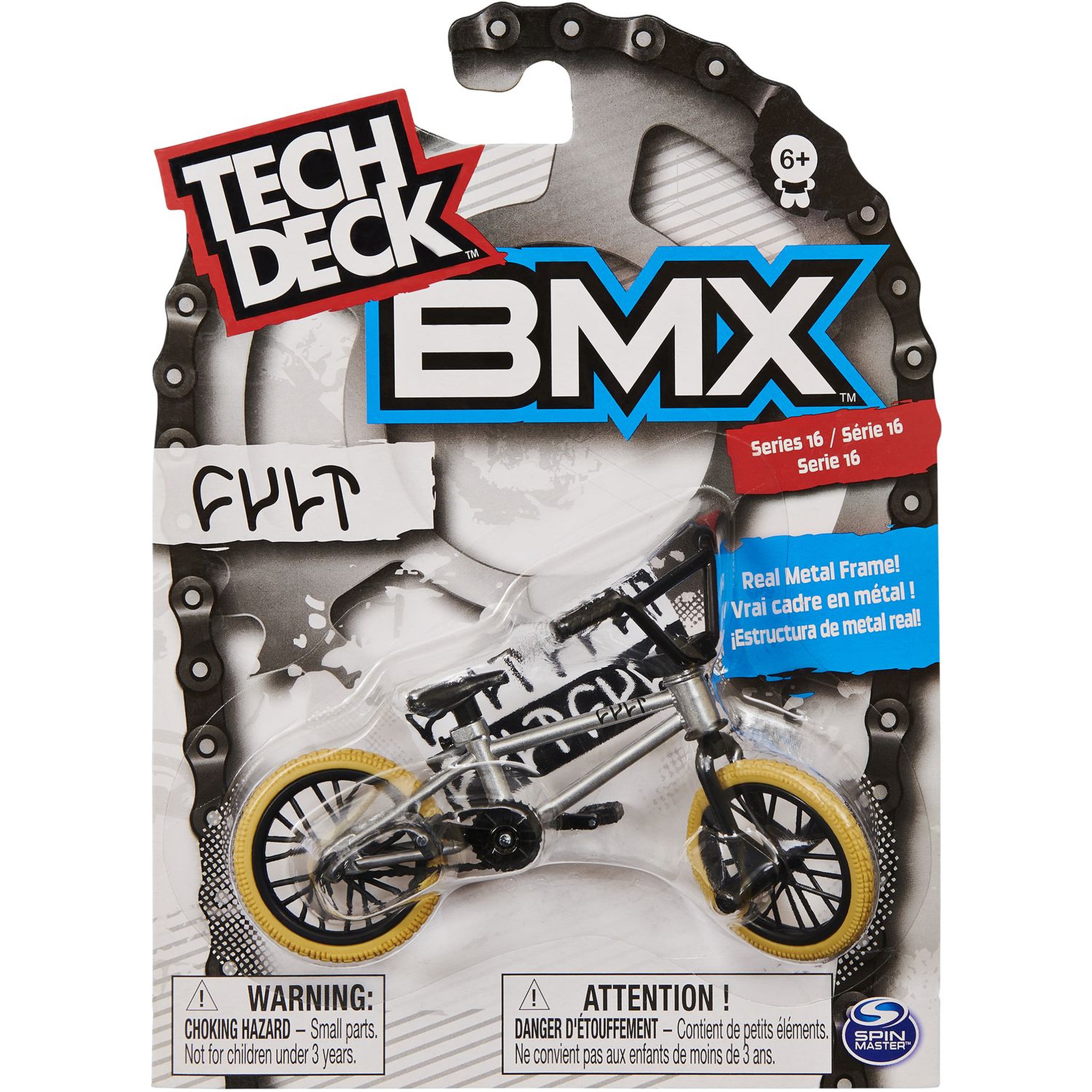 Voir la diapositive 4 : SPIN MASTER Pack 1 BMX Tech Deck