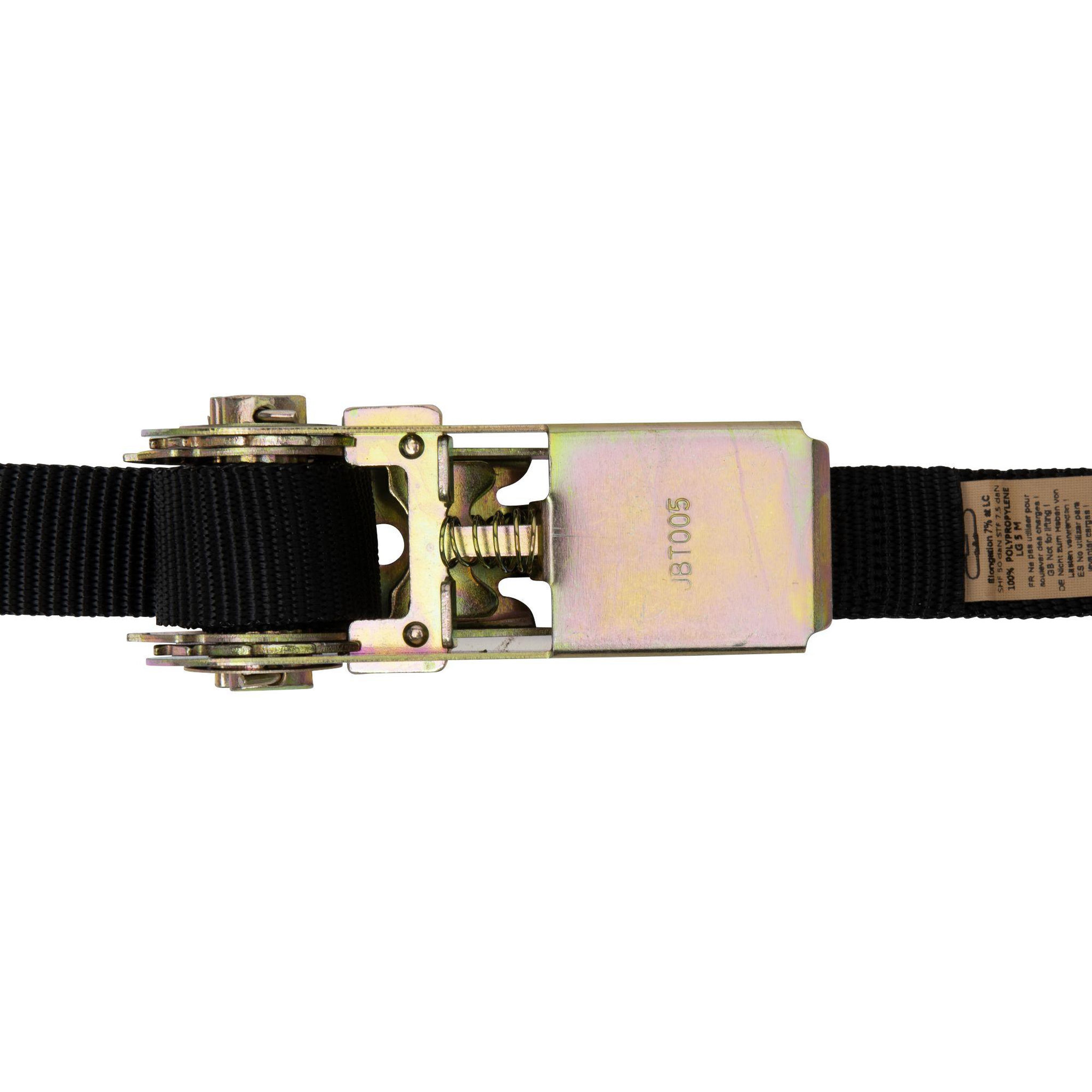 Voir la diapositive 4 : WERKAPRO Sangle avec cliquet 5 mètres x 25 mm werka pro