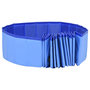 Voir la diapositive 5 : VIDAXL Piscine pliable pour chiens Bleu 300x40 cm PVC