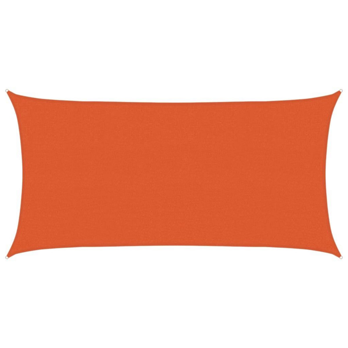 VIDAXL Voile d'ombrage 160 g/m^2 Orange 2,5x4,5 m PEHD