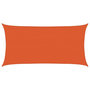 Voir la diapositive 2 : VIDAXL Voile d'ombrage 160 g/m^2 Orange 2,5x4,5 m PEHD