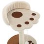 Voir la diapositive 4 : VIDAXL Arbre a chat avec griffoir en sisal 40 cm Beige et Marron