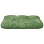 Voir la diapositive 5 : VIDAXL Coussin de palette motif de feuilles 50x40x12 cm tissu