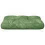 Voir la diapositive 5 : VIDAXL Coussin de palette motif de feuilles 50x40x12 cm tissu