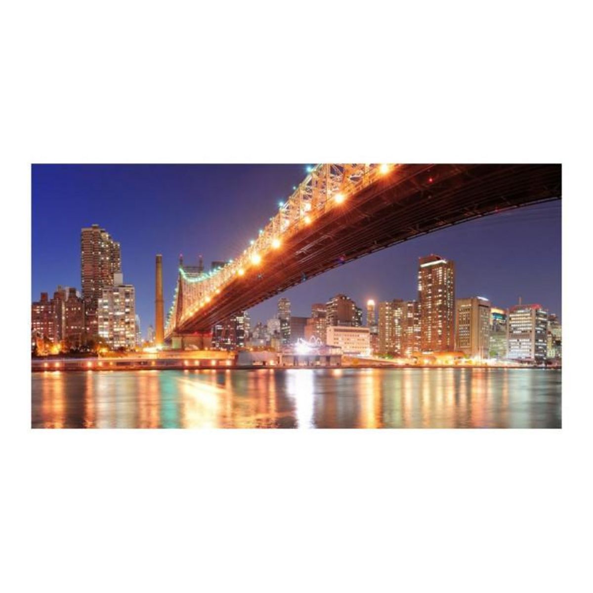 Paris Prix Papier Peint XXL  Queensborough Bridge New York  270x550cm
