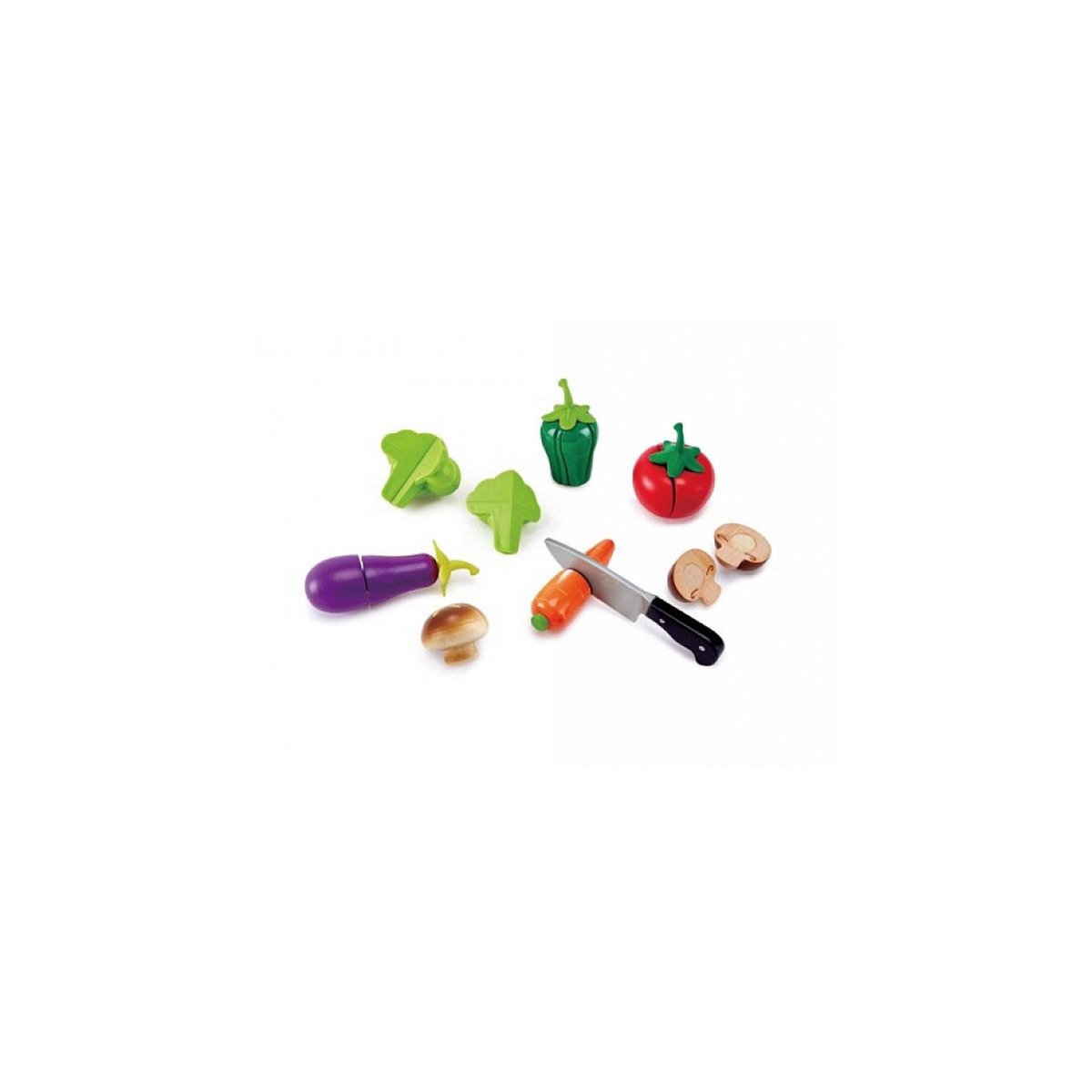 Hape Legumes du jardin en bois a couper