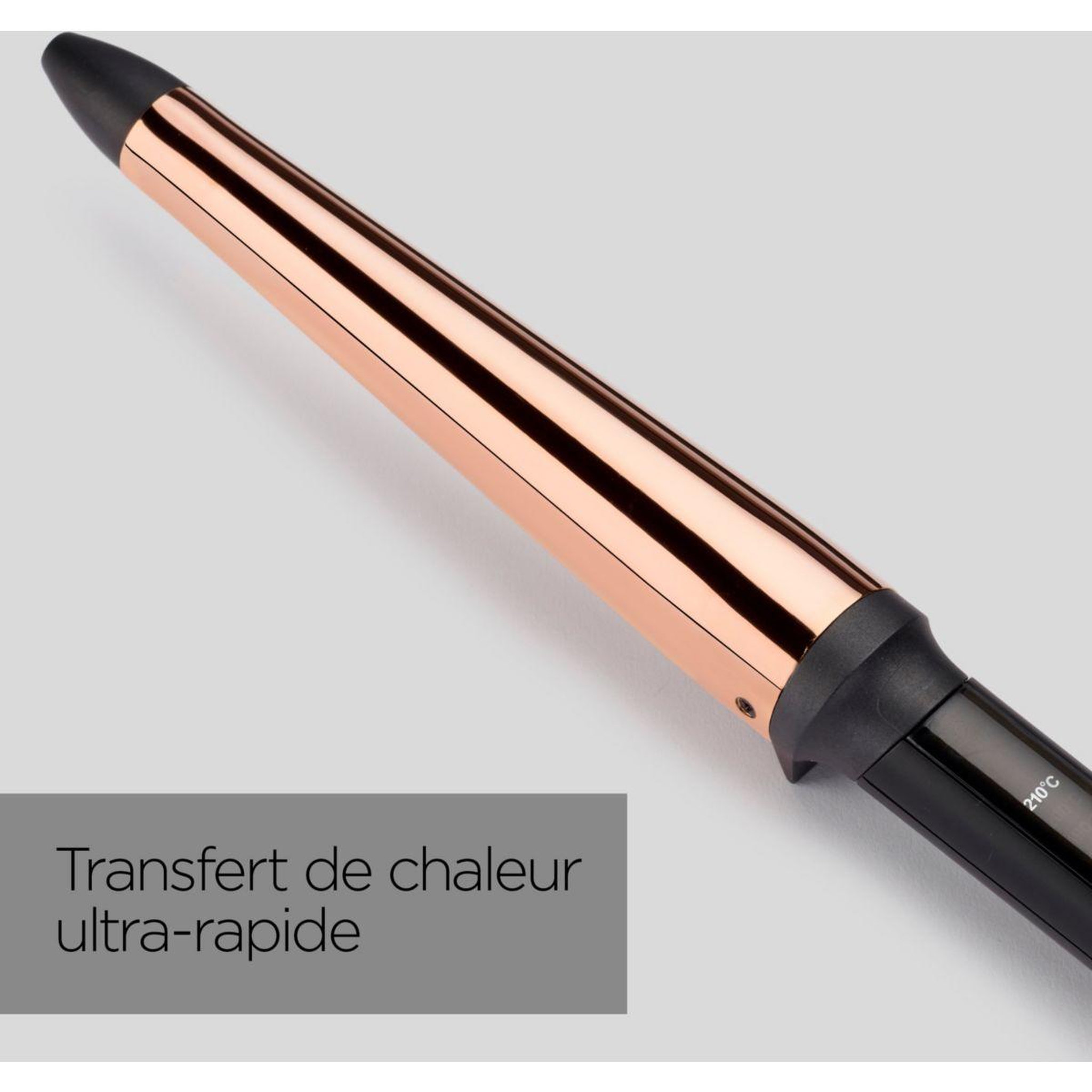 Voir la diapositive 4 : BABYLISS Fer à boucler C458E Salon Brilliance Conical