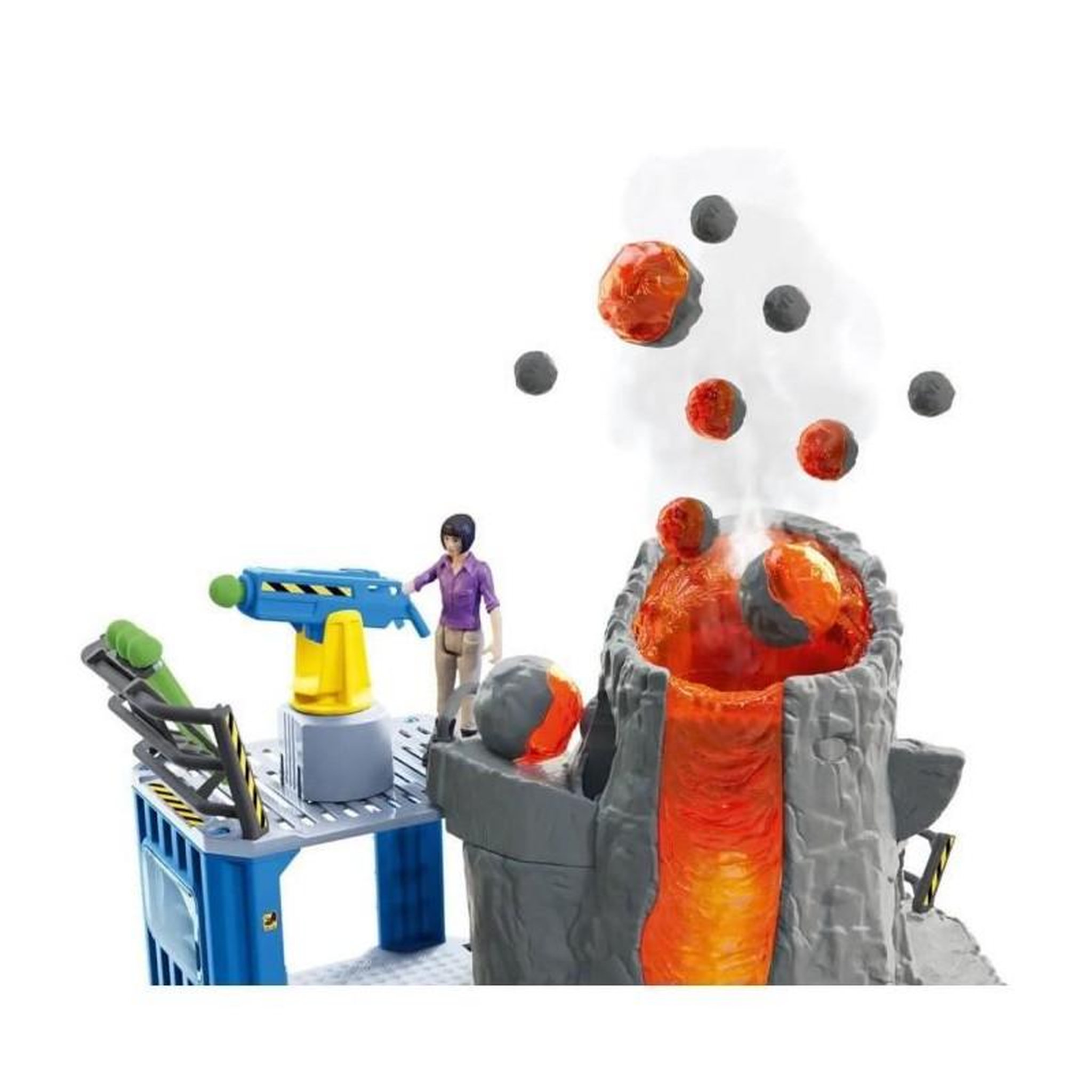Voir la diapositive 4 : Schleich Expédition au grand volcan - SCHLEICH - 42564 - A partir de 4 ans