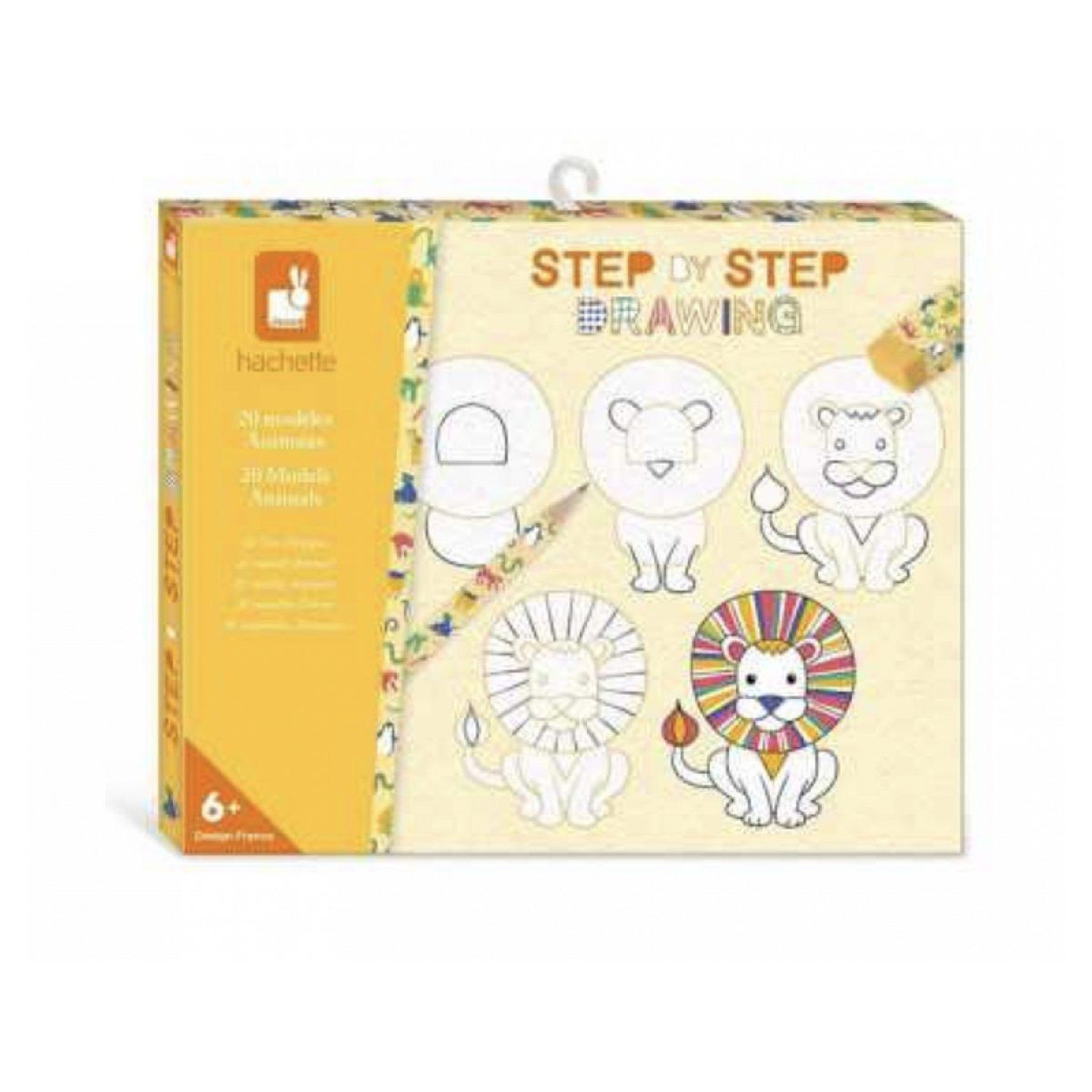 JANOD Dessin step by step 20 modeles animaux