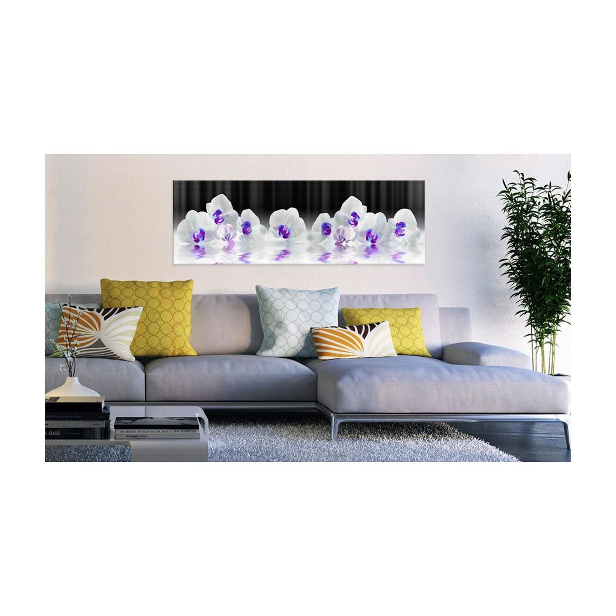 Voir la diapositive 2 : Paris Prix Tableau imprimé  water orchids