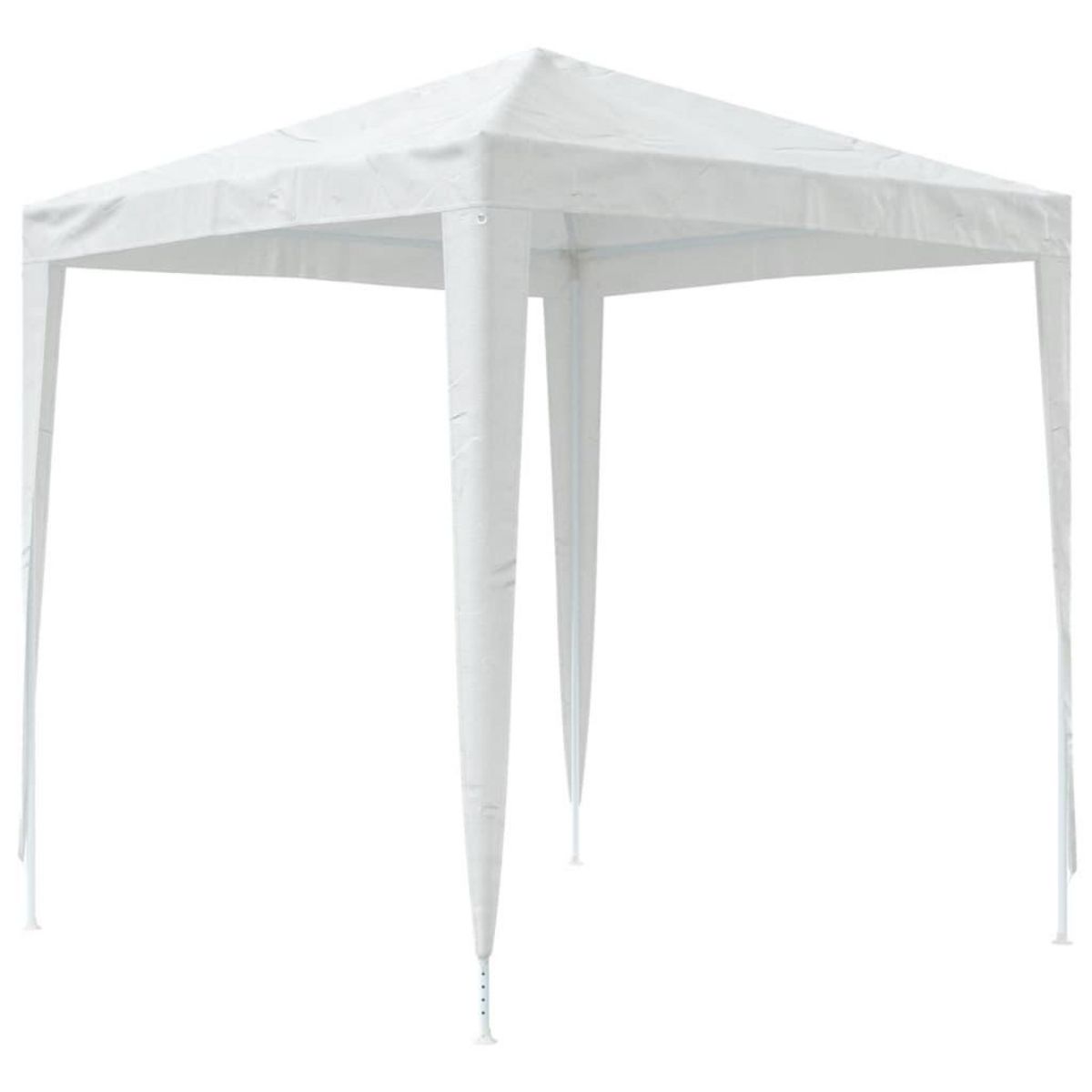 VIDAXL Tente de reception 2x2 m Blanc