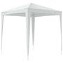 Voir la diapositive 5 : VIDAXL Tente de reception 2x2 m Blanc