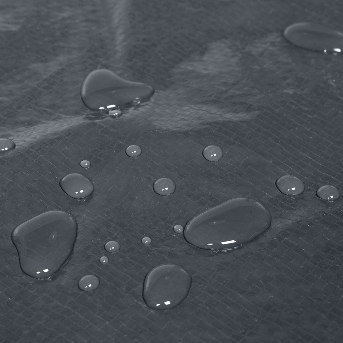 ID MARKET Housse de protection pour 4 à 6 chaises de jardin empilables 70 x 70 x 120 cm