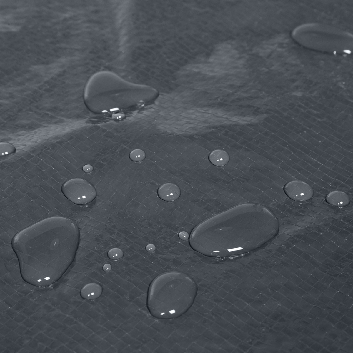 ID MARKET Housse de protection pour 4 à 6 chaises de jardin empilables 70 x 70 x 120 cm