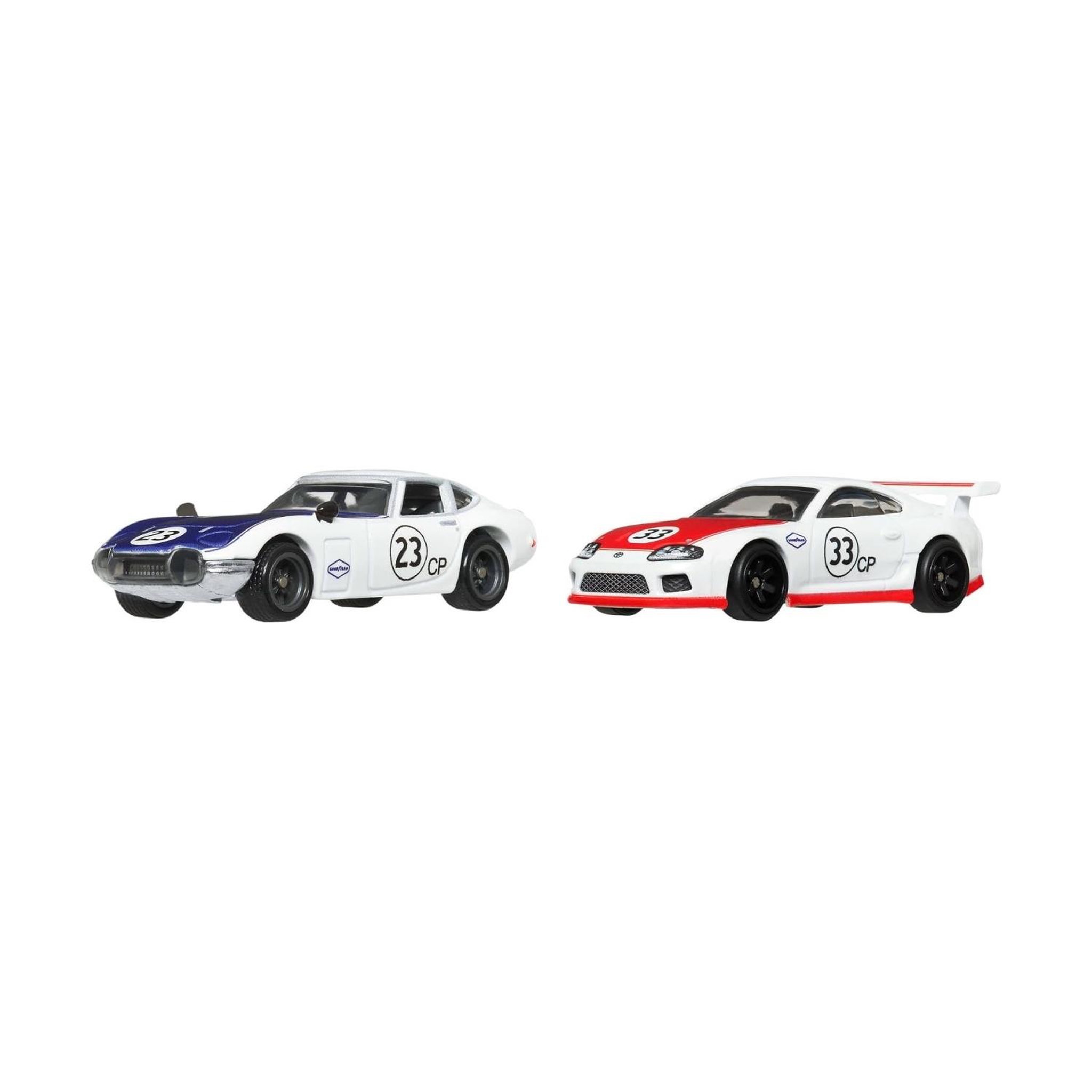 Voir la diapositive 2 : MATTEL Hot Wheels Lot de 2 véhicules Toyota - 2000GT et Supra