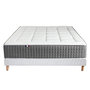 Voir la diapositive 6 : IDLITERIE Matelas ressorts MAX, 7 zones, sommier rigide, pack couette oreiller