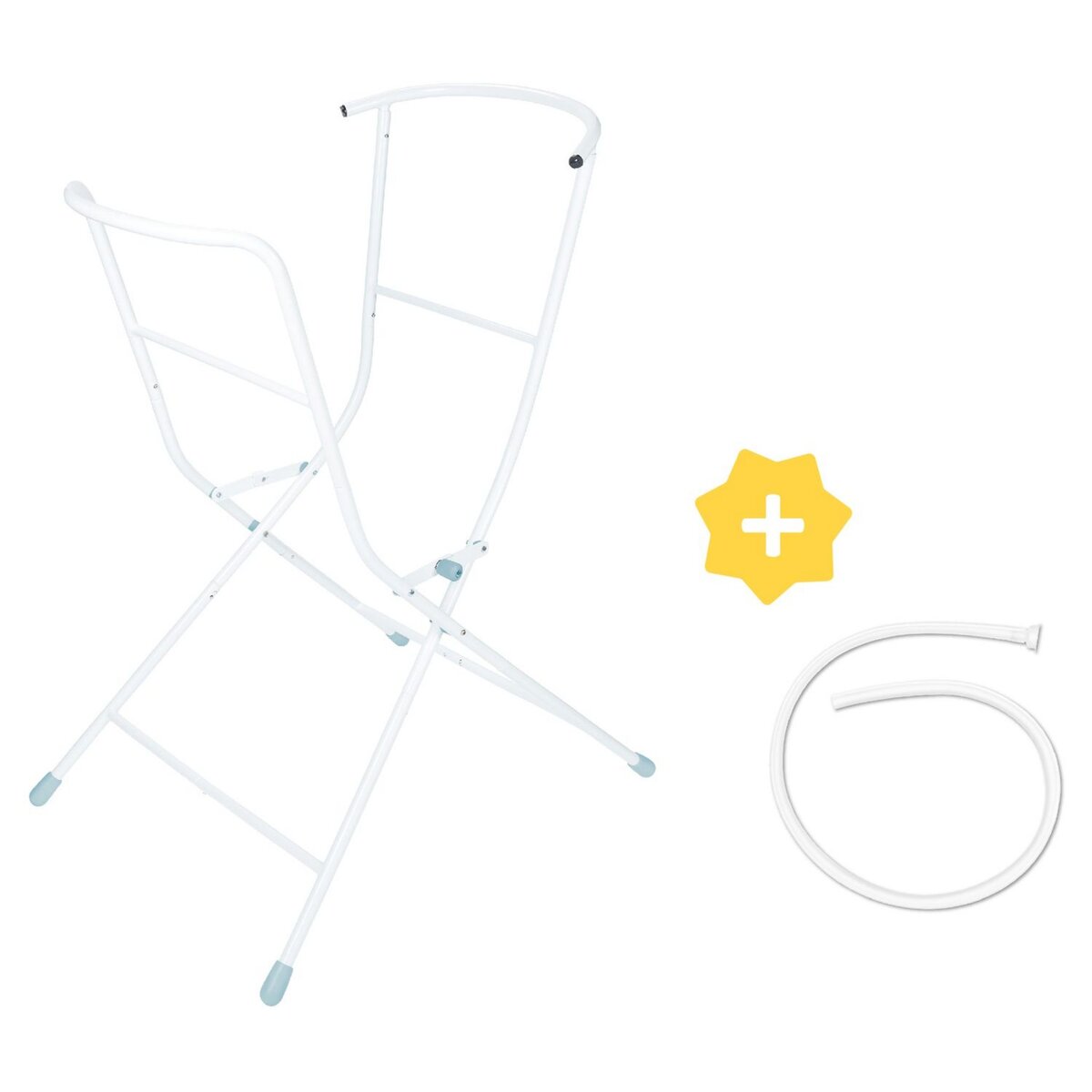 BADABULLE Pieds de baignoire et tuyau de vidange  