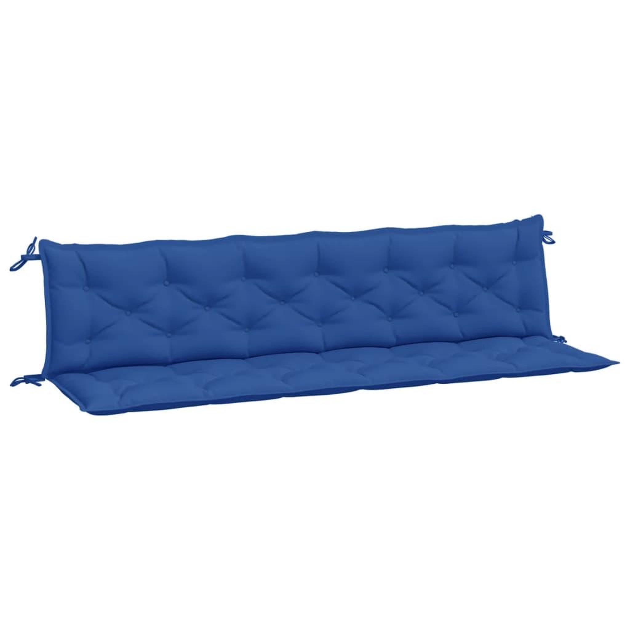 Voir la diapositive 2 : VIDAXL Coussins de banc jardin lot de 2 bleu 200x50x7 cm tissu Oxford