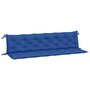 Voir la diapositive 2 : VIDAXL Coussins de banc jardin lot de 2 bleu 200x50x7 cm tissu Oxford