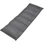 Voir la diapositive 2 : VIDAXL Chaise longue pliable de sol Gris Tissu