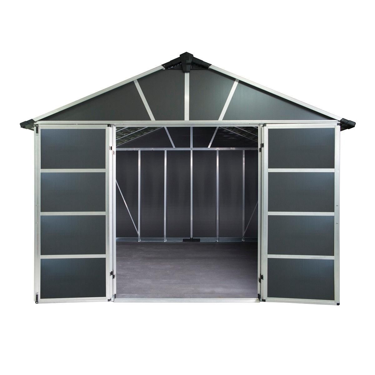 Canopia by PALRAM Abri de jardin - Aluminium et résine - 7,9m² - YUKON