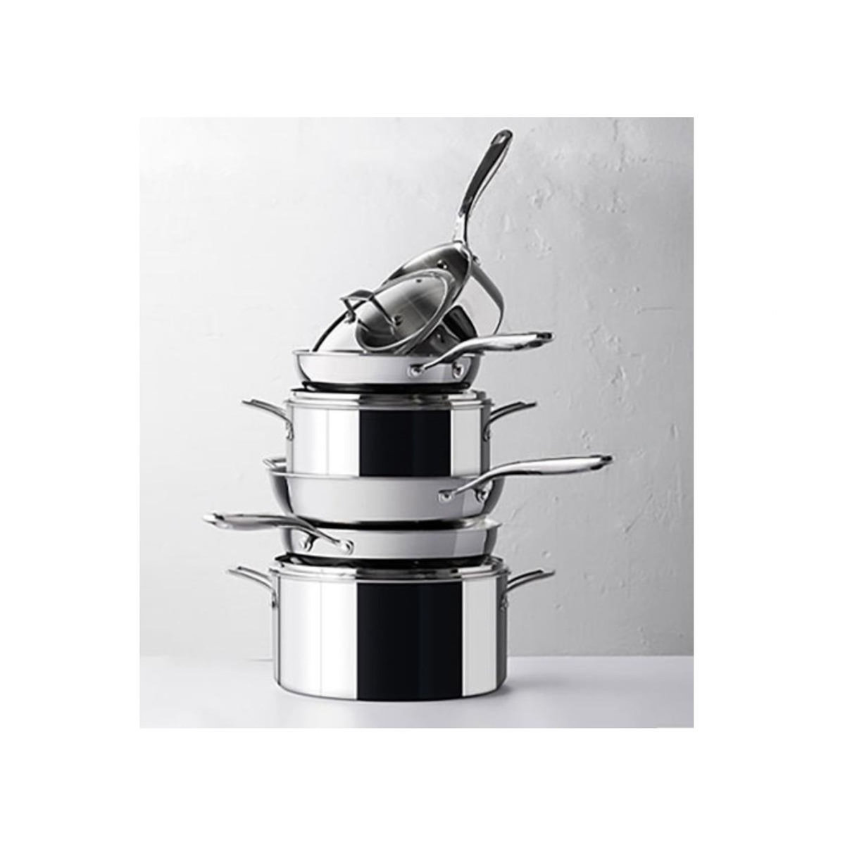 Lacor Faitout inox 24cm + couvercle - 60874