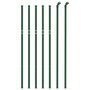 Voir la diapositive 3 : VIDAXL Cloture en treillis metallique vert 1x10 m acier galvanise