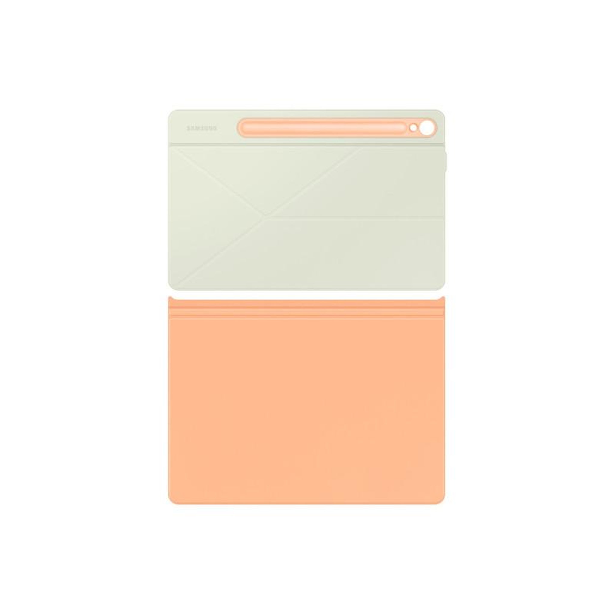 Voir la diapositive 2 : Samsung Housse Tablette Samsung Smart Book Cover pour Galaxy Tab S9 Tab S9FE Orange