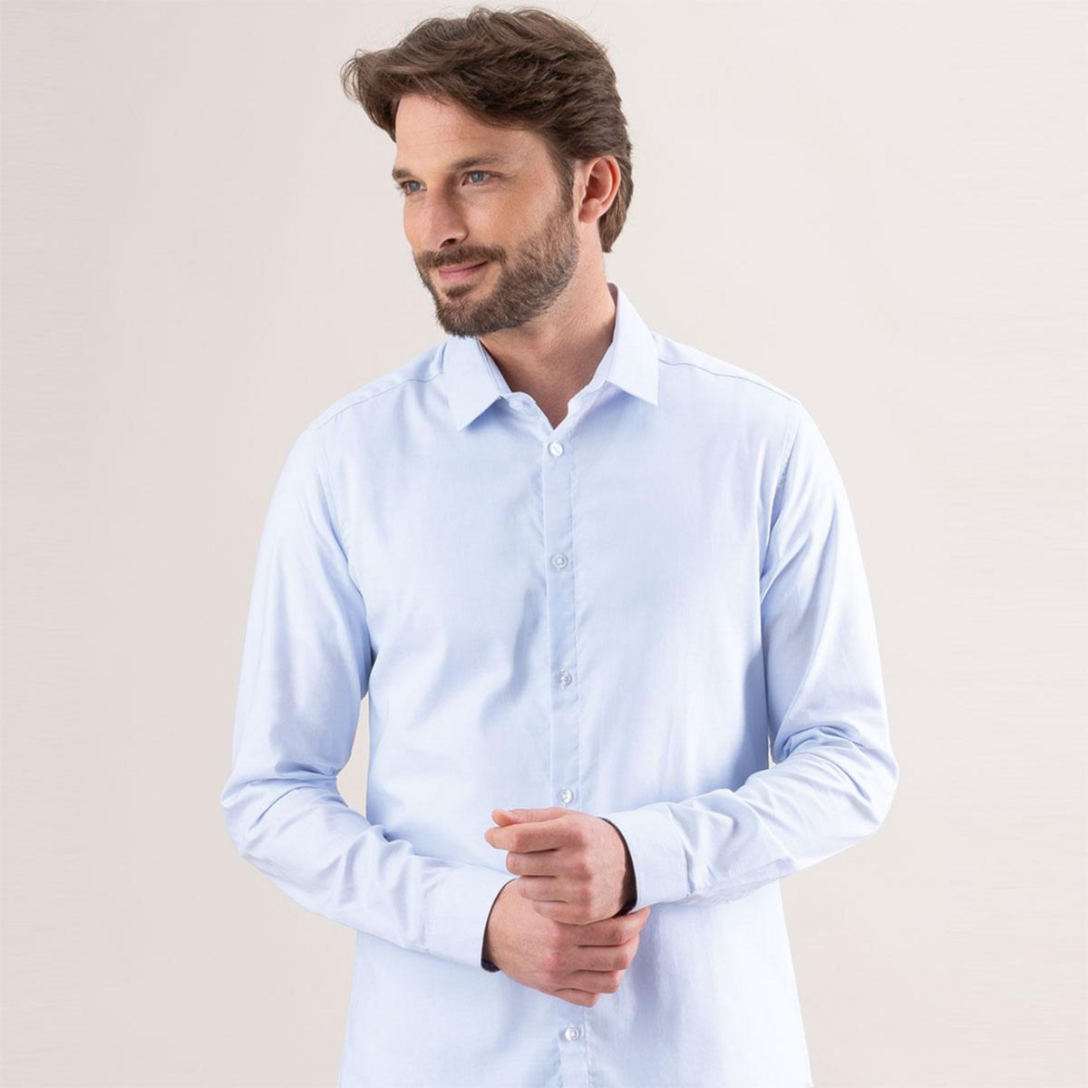 Eminence Tee-shirt col V Pur coton Premium