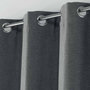 Voir la diapositive 2 : Paris Prix Rideau Occultant  Chinea  135x280cm Anthracite