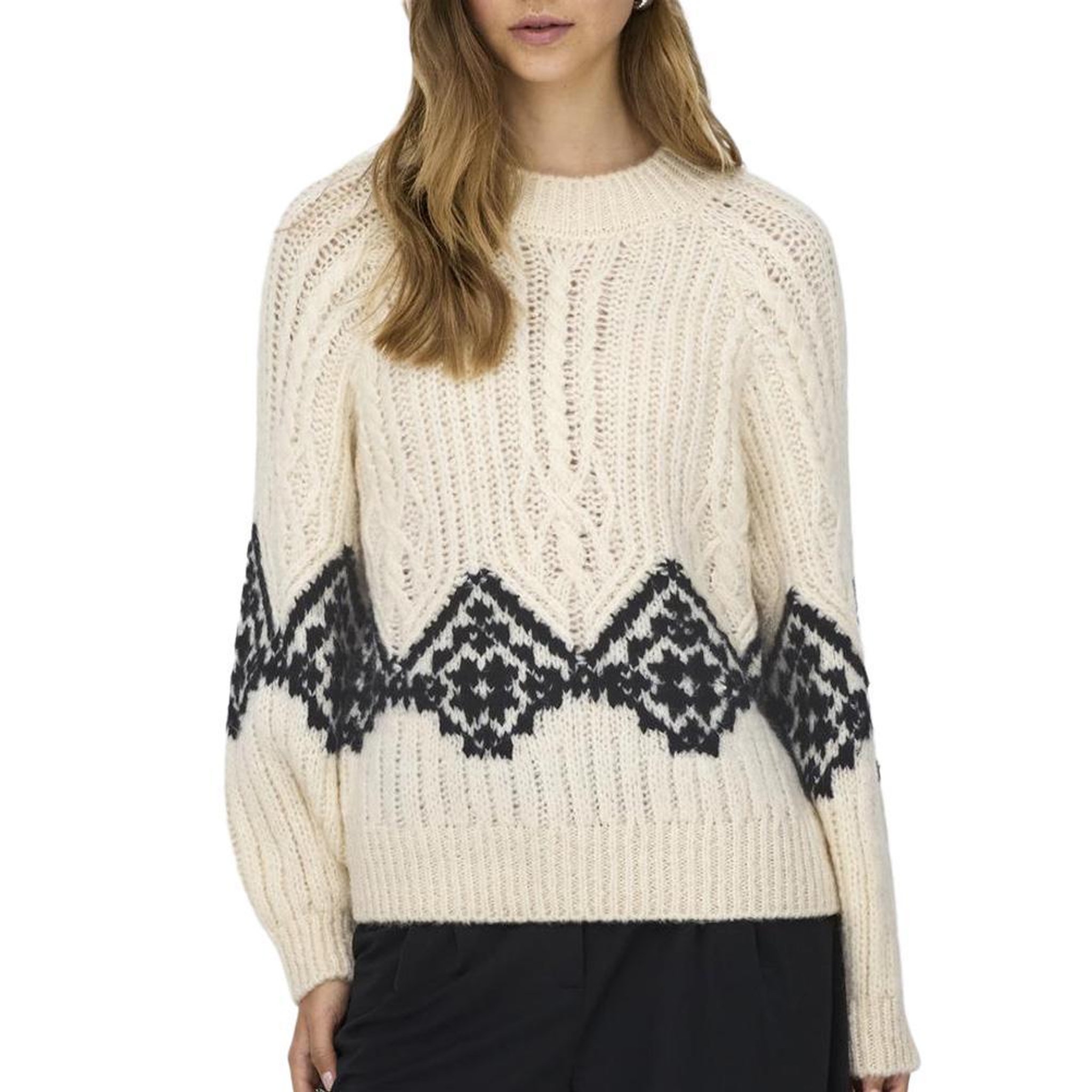 JACQUELINE DE YONG Pull  Femme JDY Naomi. Coloris disponibles : Beige