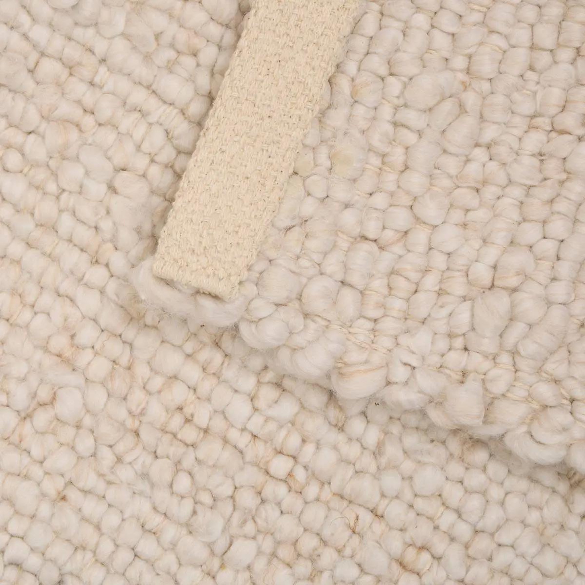 Voir la diapositive 2 : ATMOSPHERA Tapis effet laine  volna  80x200cm ivoire