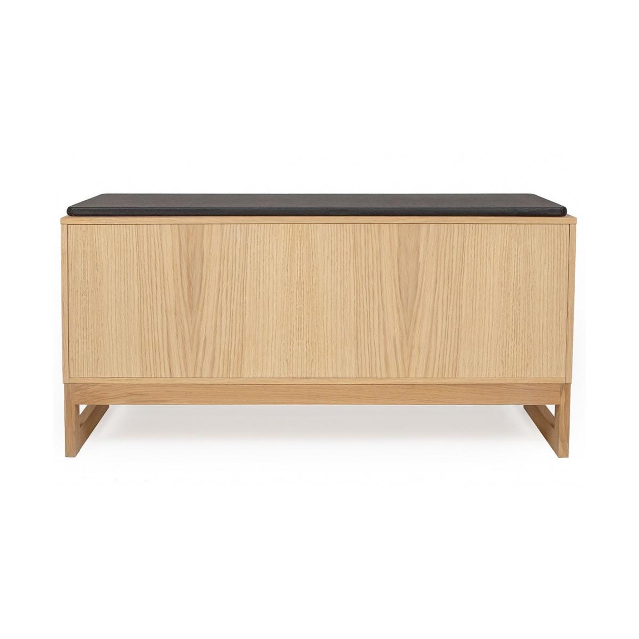 Voir la diapositive 3 : Paris Prix Banc d'entrée design en bois  slussen  100cm naturel