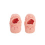 Voir la diapositive 1 : Petit Béguin Chaussons bébé en gaze de coton Santa Giulia