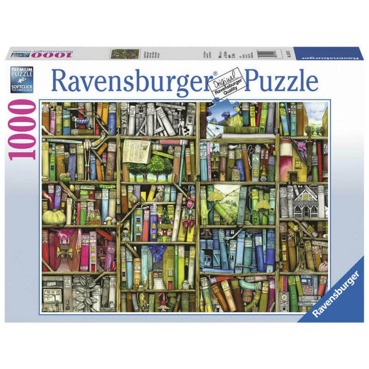 RAVENSBURGER Puzzle 1000 pièces bibliothèque magique