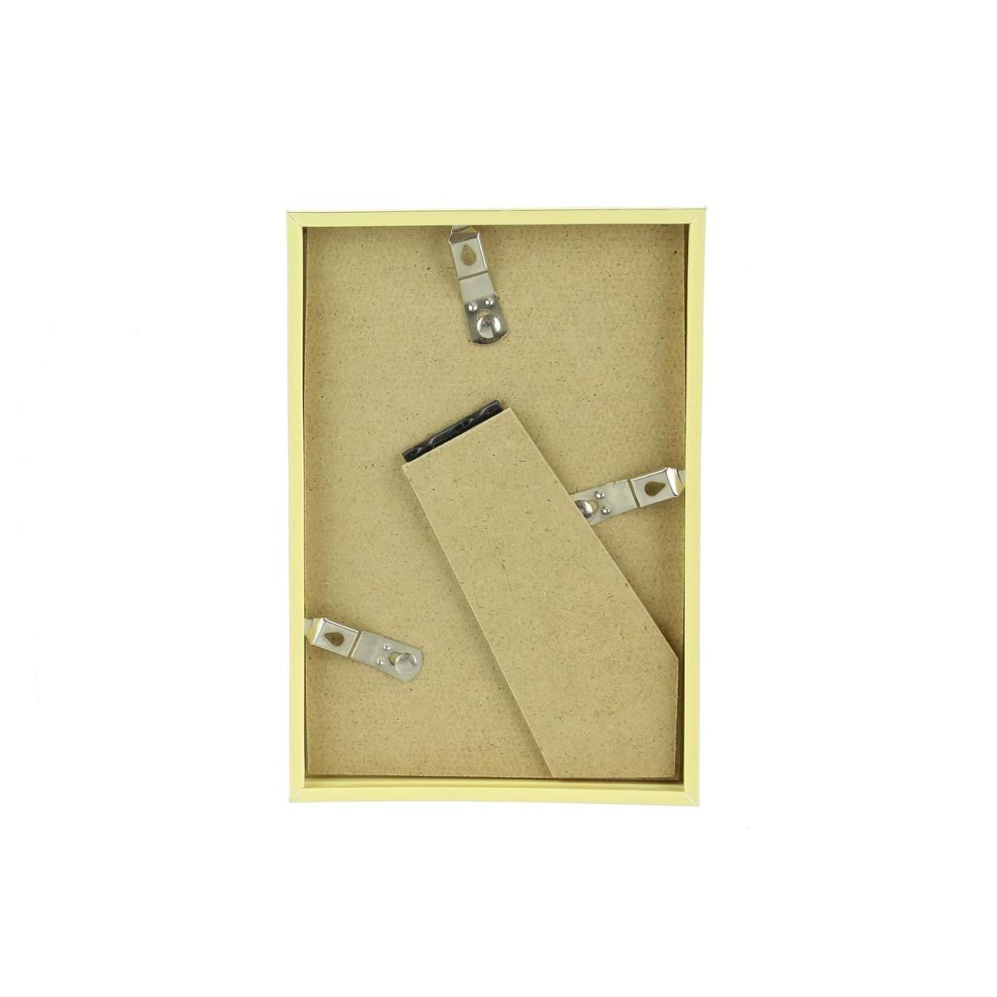 Voir la diapositive 3 : The Home Deco Factory Cadre photo design  golden  10x15cm or