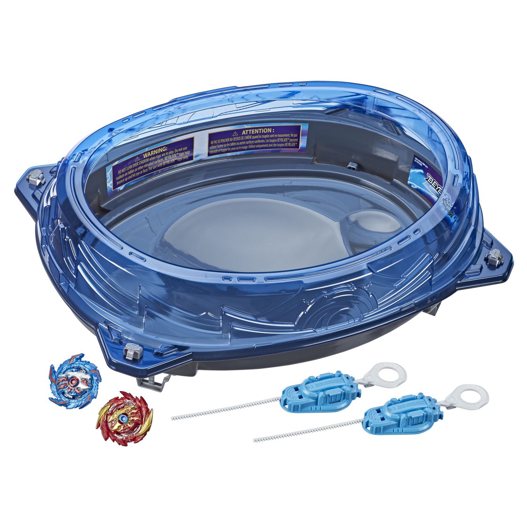 Voir la diapositive 1 : HASBRO Beyblade Burst surge SpeedStorm - Set de combat/Arène K.O. électrique