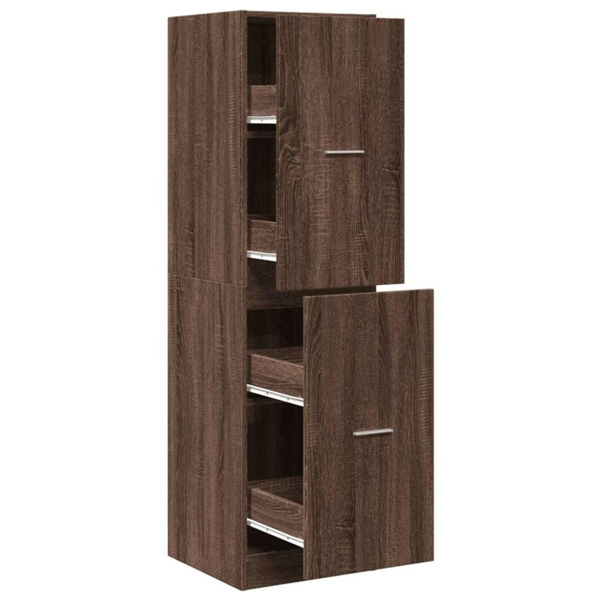 VIDAXL Armoire apothicaire chene marron 40x41x144,5 cm bois ingenierie